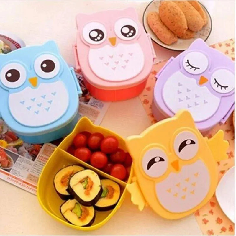 Eco-Friendly Bento Lunch Box for Kids & Students – Reusable PP Plastic with Cutlery