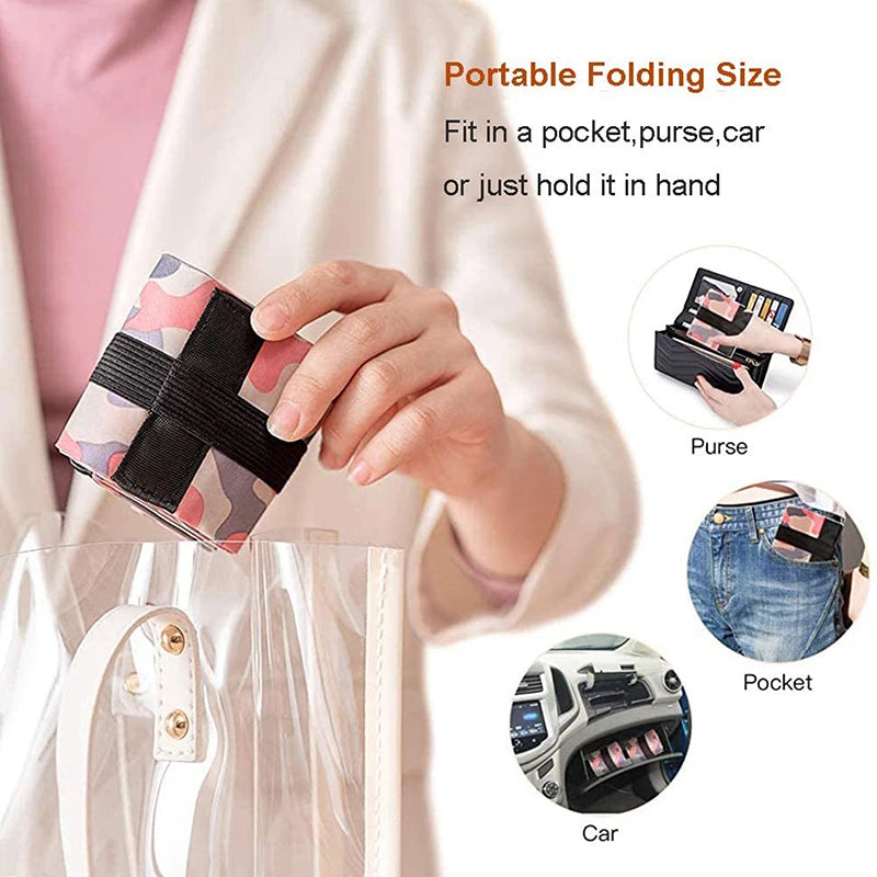 Reusable Foldable Shopping Bag – Durable & Eco-Friendly